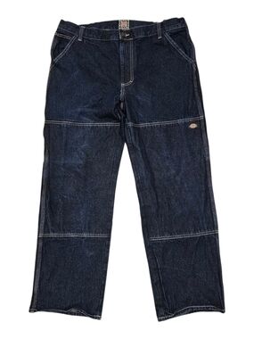 Dickies Men's Dark Indigo Relaxed Jeans